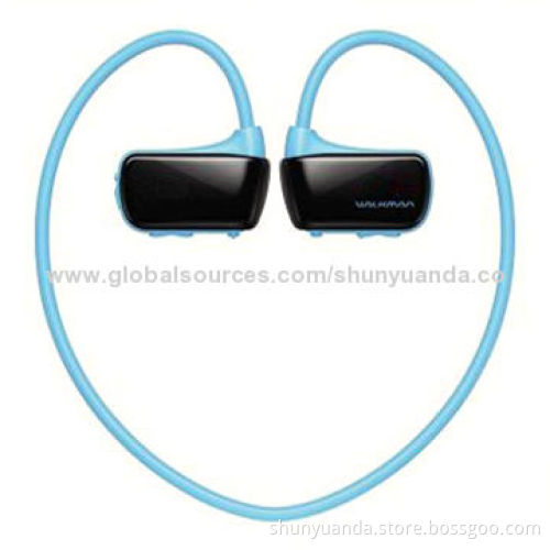 Flash MP3 player, campaign-style wearable MP3 waterproof ear headphones & rich colors
